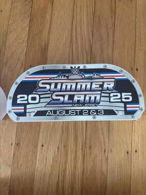 2025 WWE Summer Slam Mini Title Belt